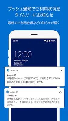 Amex JP android App screenshot 3