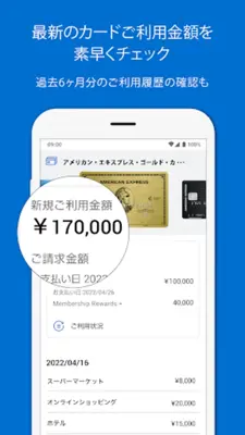 Amex JP android App screenshot 7